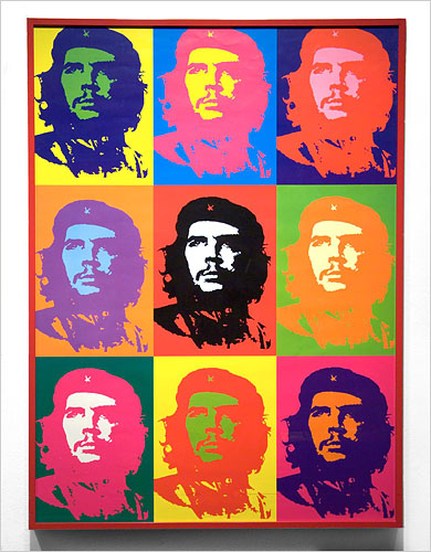 The Warhol Che -- though not created by Warhol, nevertheless authenticated